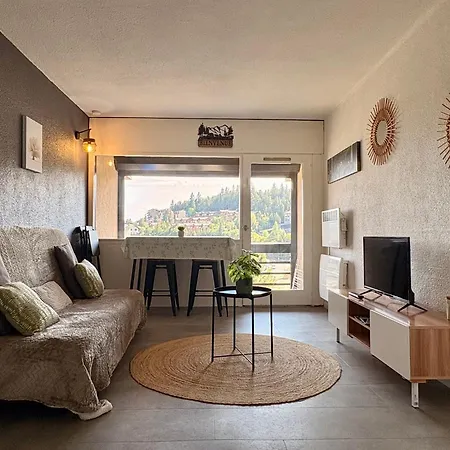 Cosy 4 Personnes, Terrasse & Vue Montagne Apartman Bolquere Pyrenees 2000